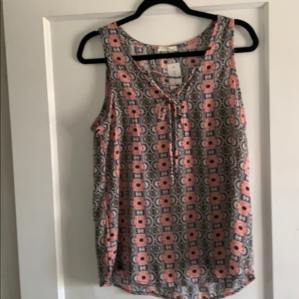 Jelly C. Patterned Tank Top (Stitch Fix)